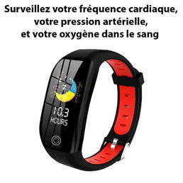 Montre bracelet connectée spéciale Santé - Livraison Offerte