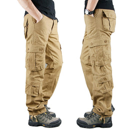 Pantalon cargo militaire décontracté pour homme - Livraison offerte