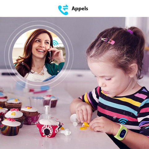 Montre connectée Sécurité GPS Tracker Avec Fonction SOS pour enfants