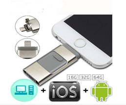 CLÉ USB POUR SMARTPHONE - COMPATIBLE IOS & ANDROID