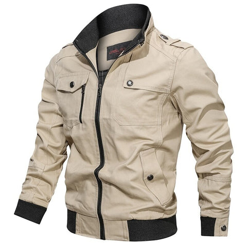 Veste Bombardier pour homme style militaire - Livraison Offerte