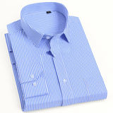 Chemise classique à manches longues pour homme - Livraison offerte